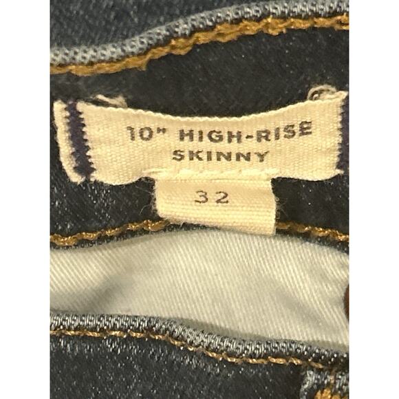 Madewell 10" High rise Skinny Jeans size 32 - Picture 4 of 5